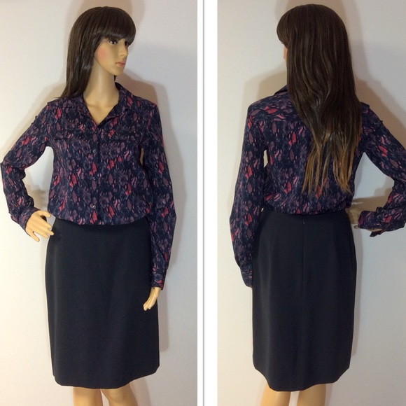 Jones New York Dresses & Skirts - JONES NEW YORK NAVY SKIRT